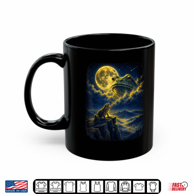 Mug Frog Under Moon Shirt