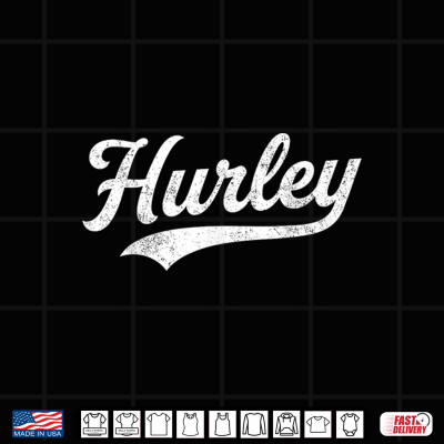 Design Hurley Home State Cool 70s 80s Style Vintage Shirt