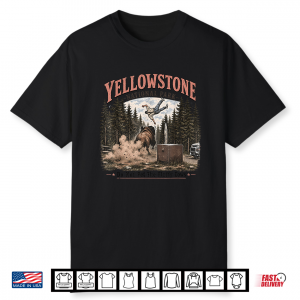 Yellowstone National Park Do Not Pet The Fluffy Cows Bison Shirt