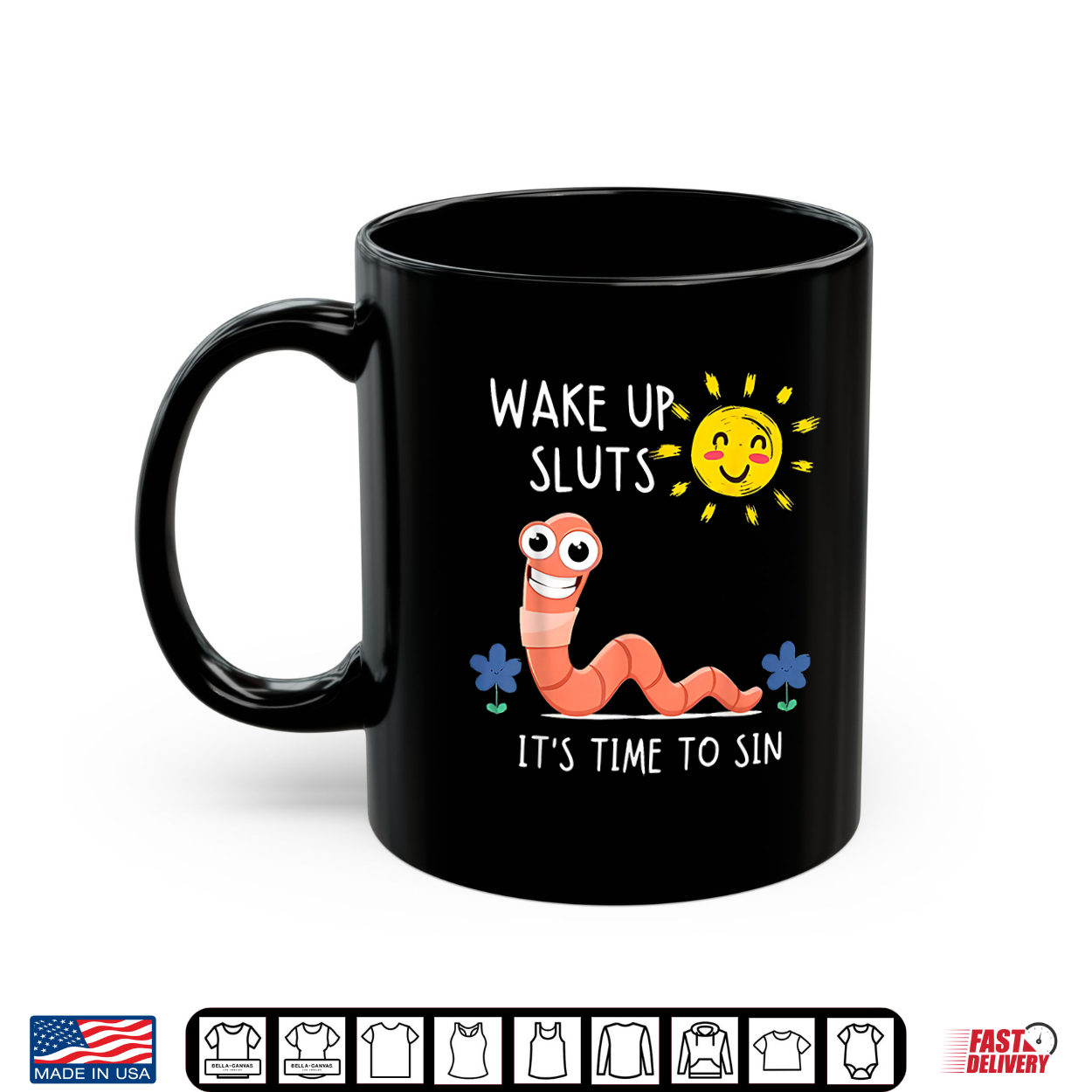 Wake Up Sluts It’S Time To Sin Funny Animal Meme Shirt Wake Up Sluts It’S Time To Sin Funny Animal Meme Shirt
