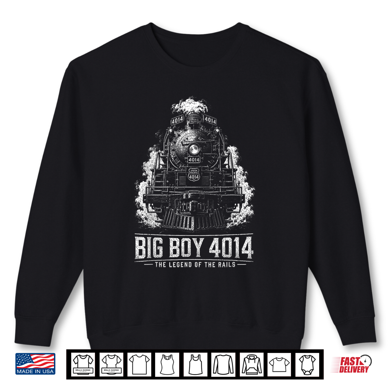 Big Boy 4014 Steam Locomotive Railroad Train Enthusiast Shirt Big Boy 4014 Steam Locomotive Railroad Train Enthusiast Shirt