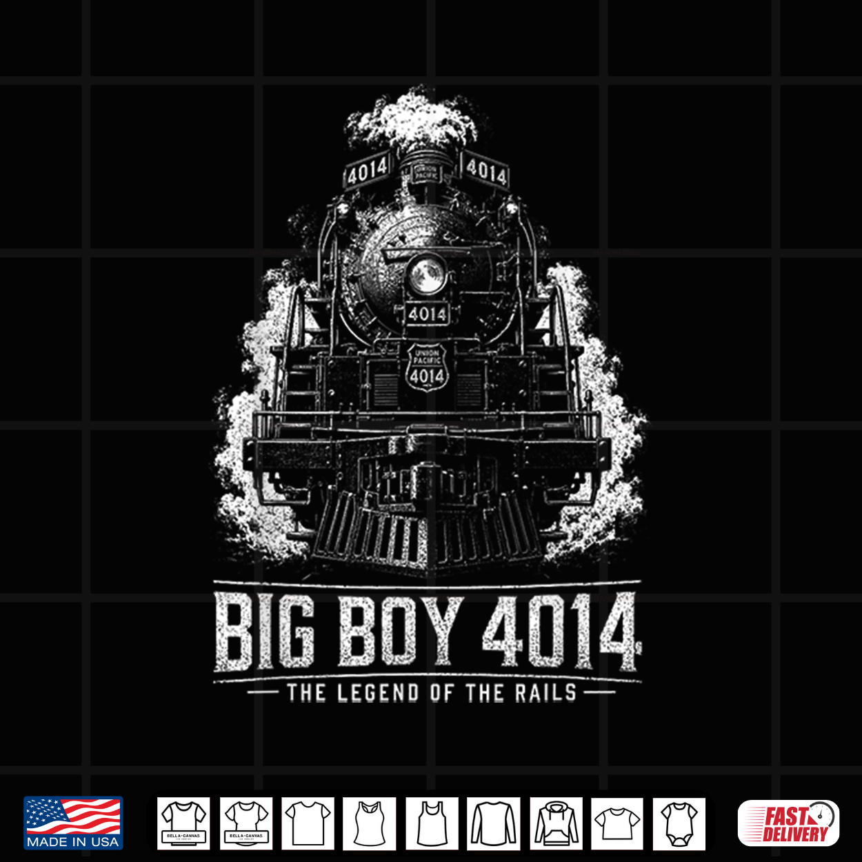 Big Boy 4014 Steam Locomotive Railroad Train Enthusiast Shirt Big Boy 4014 Steam Locomotive Railroad Train Enthusiast Shirt