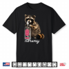 Norway Party Whiskey Raccoon With Pink Bottle Men Women Shirt