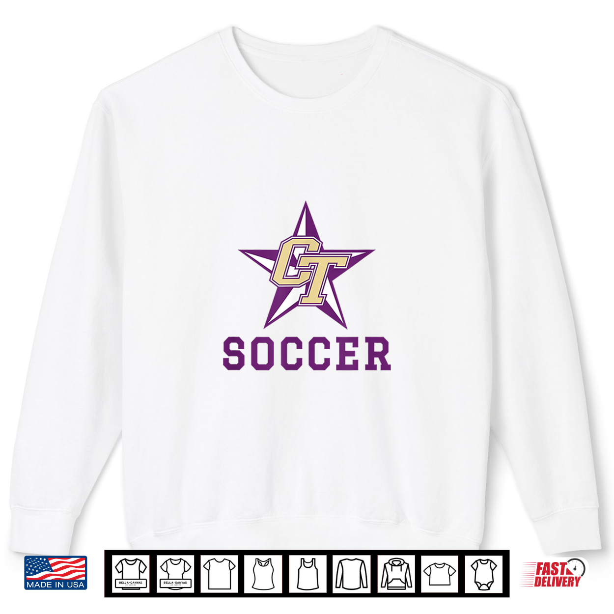 Chisholm Trail High School Rangers Soccer Shirt Chisholm Trail High School Rangers Soccer Shirt