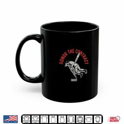 Mug Honor The Contract Support Veterans Vintage Shirt 2