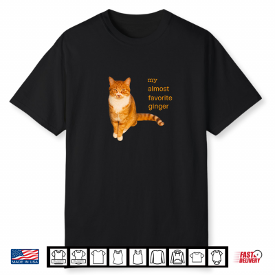 My Almost Favorite Ginger Orange Tabby Cat Shirt