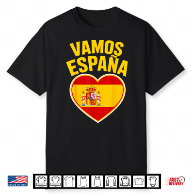 Vamos Espana Flag Spain Pride Spanish Shirt