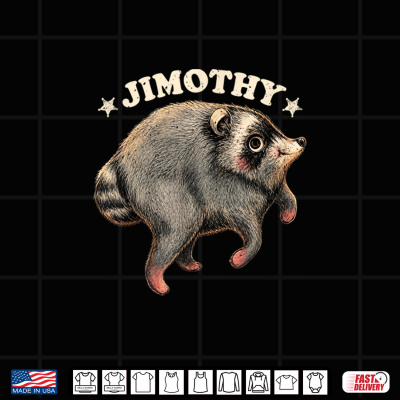 Design Cute Jimothy Seattle Raccoon Meme Shirt