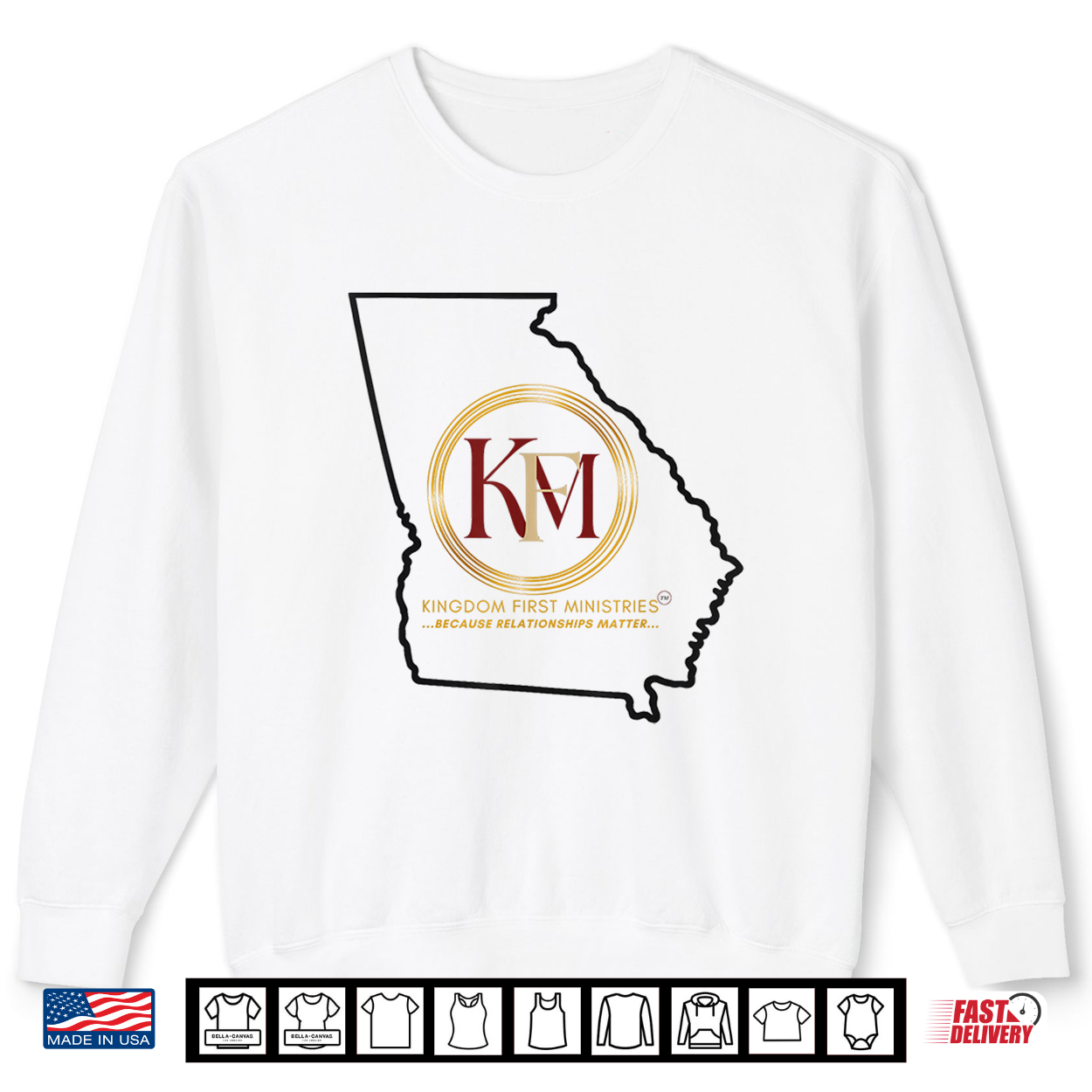 Georgia Region Kingdom First Ministries Shirt Georgia Region Kingdom First Ministries Shirt