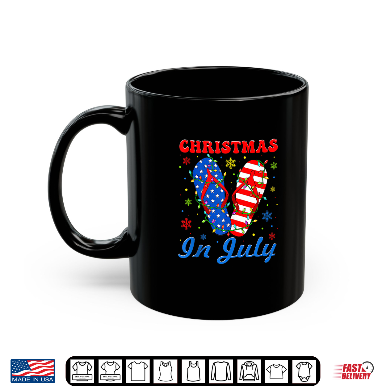 Flip Flops Christmas In July Xmas Beach Vacation Shirt Flip Flops Christmas In July Xmas Beach Vacation Shirt