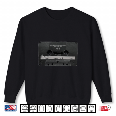 June 27 Dj Screw Cassette Tape Shirt 2 Sweatshirt June 27 DJ Screw Cassette Tape Shirt