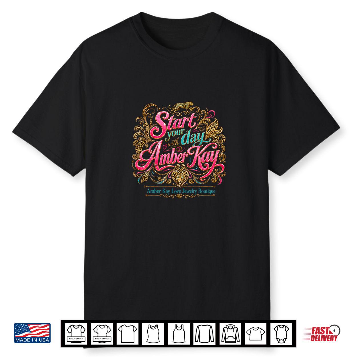Start Your Day With Amber Kay Shirt Start Your Day With Amber Kay Shirt