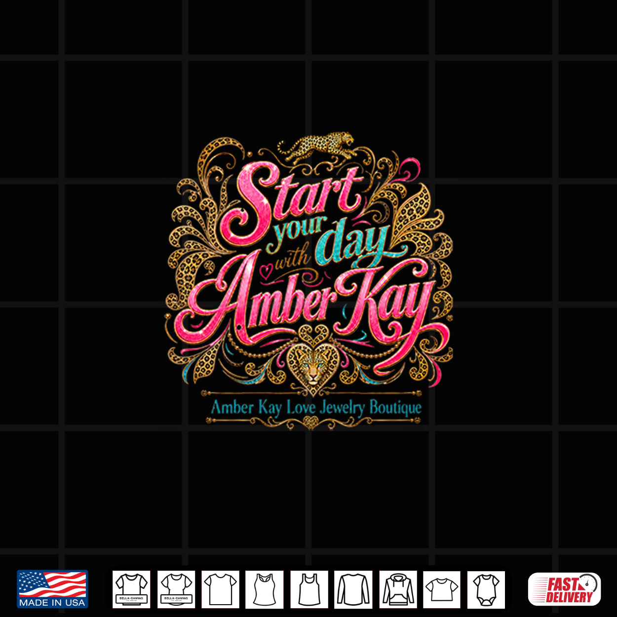 Start Your Day With Amber Kay Shirt Start Your Day With Amber Kay Shirt