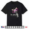 Be You The World Will Adjust Cute Lover Zebra Glasses Shirt
