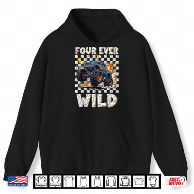 Hoodie 4 Year Old Wild Shirt