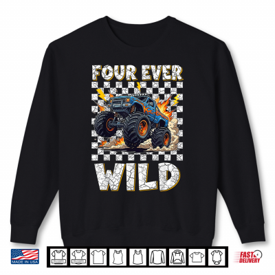 Sweatshirt 4 Year Old Wild Shirt