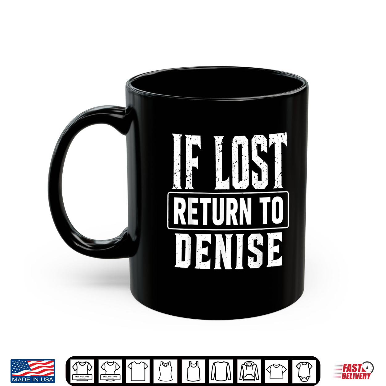 Funny If Lost Return To Denise Couple Matching Shirt Funny If Lost Return To Denise Couple Matching Shirt