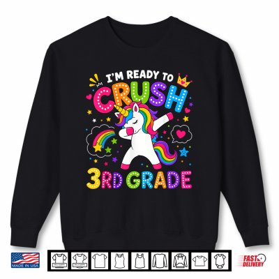 I'M Ready For Third Grade Back To School 3Rd Grade Girls Shirt 2 Sweatshirt Im Ready for Third Grade Back to School 3rd Grade Girls Shirt