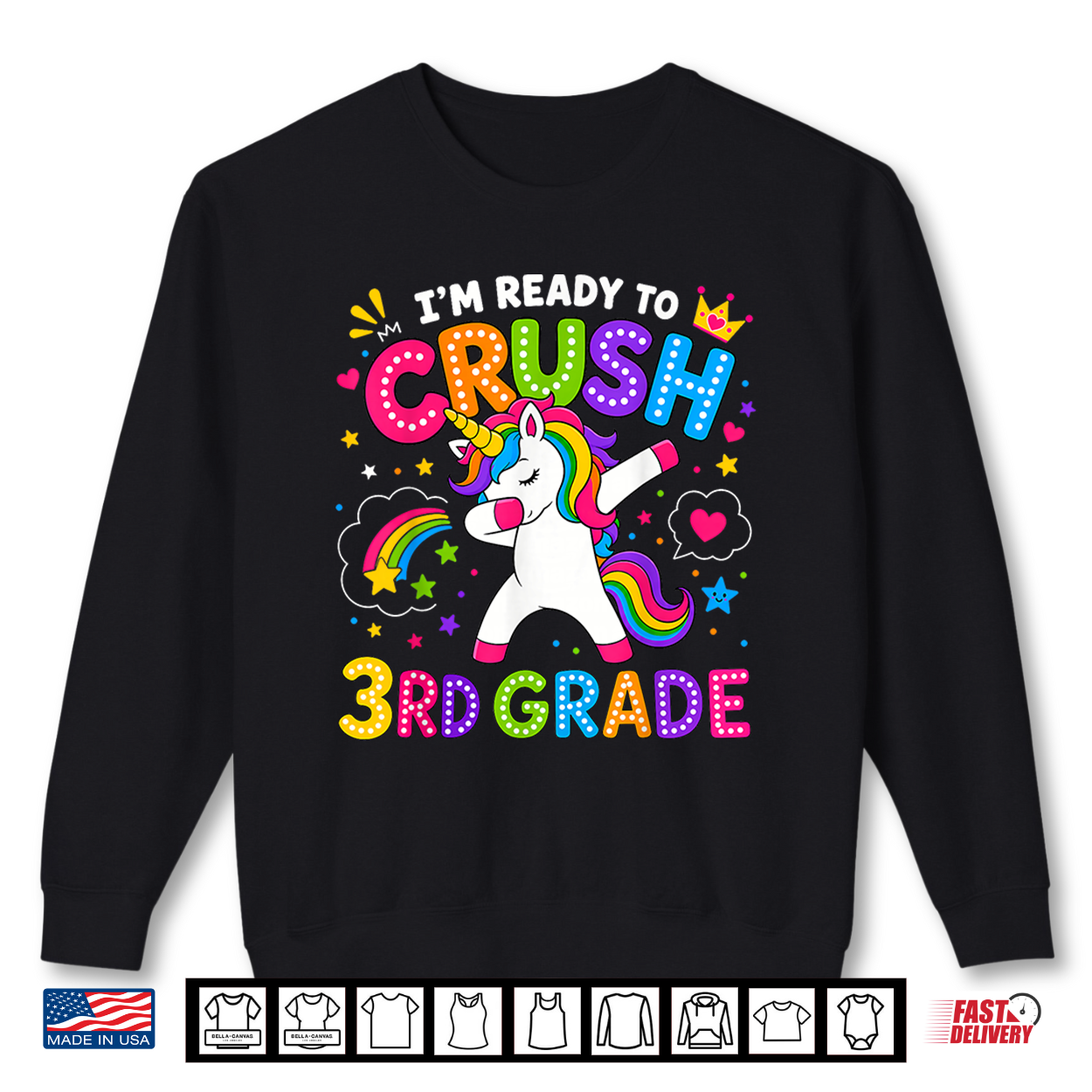 I’M Ready For Third Grade Back To School 3Rd Grade Girls Shirt I’M Ready For Third Grade Back To School 3Rd Grade Girls Shirt