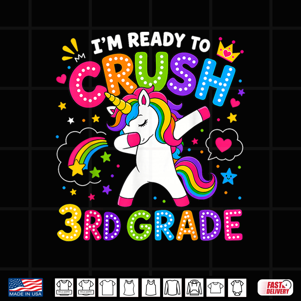 I’M Ready For Third Grade Back To School 3Rd Grade Girls Shirt I’M Ready For Third Grade Back To School 3Rd Grade Girls Shirt