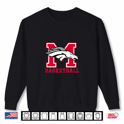 Sweatshirt McNair High School Mustangs Basketball Shirt