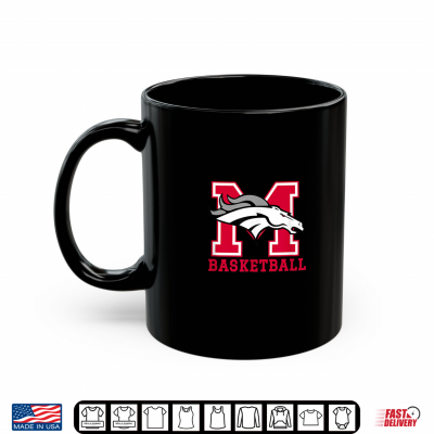 Mug McNair High School Mustangs Basketball Shirt