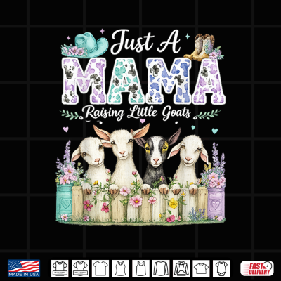 Mama Raising Little Goats Shirt 4 Design Mama Raising Little Goats Shirt
