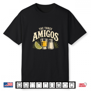 Three Amigos Cinco De Mayo Tequila Party Design Shirt