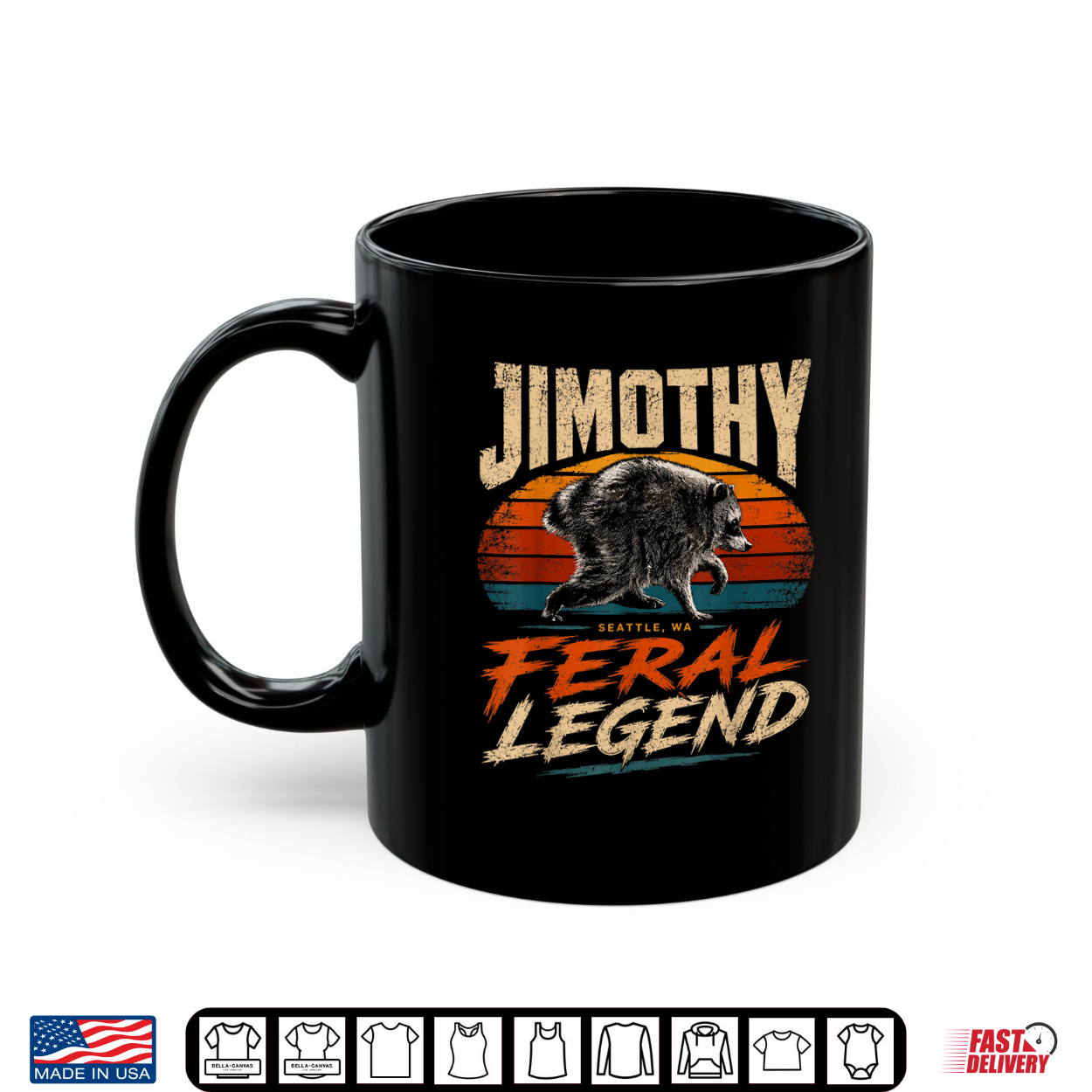 Jimothy Shirt Jimothy Raccoon Seattle Feral Legend Meme Shirt Jimothy Shirt Jimothy Raccoon Seattle Feral Legend Meme Shirt