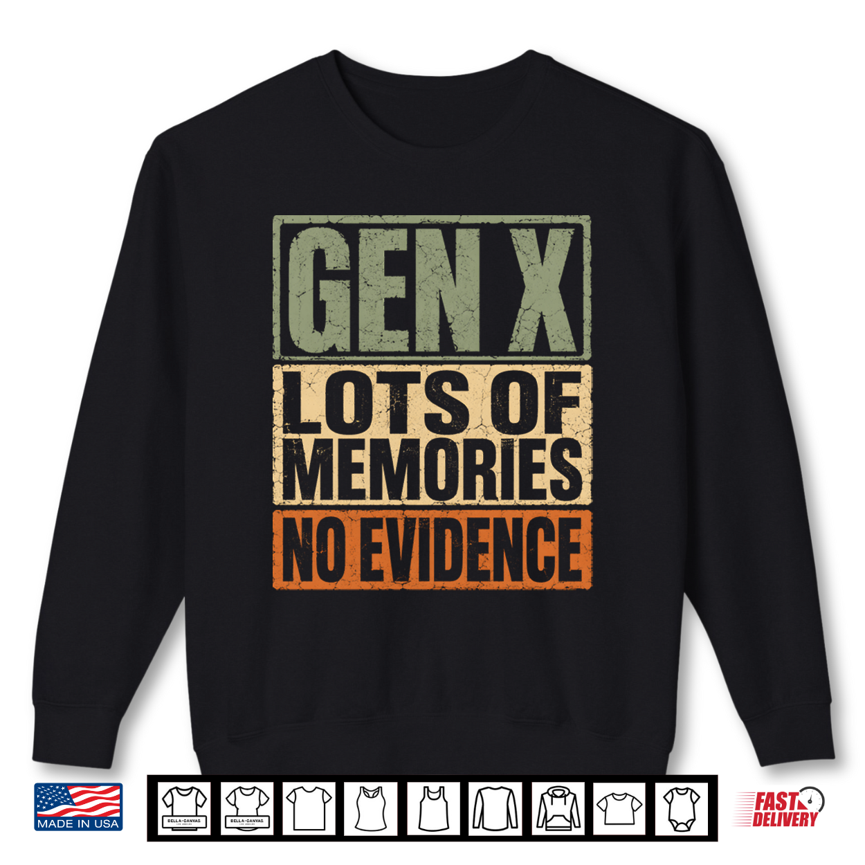 Mens Gen X Lots Of Memories No Evidence Funny Nostalgic Quote Performance Shirt Mens Gen X Lots Of Memories No Evidence Funny Nostalgic Quote Performance Shirt