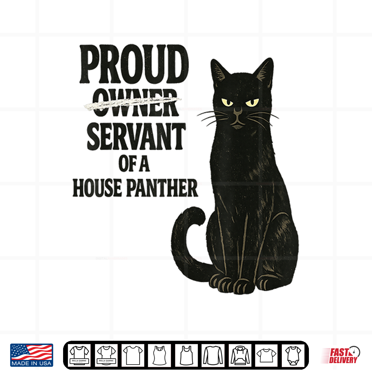 Proud Owner Servant Of A House Panther Shirt Proud Owner Servant Of A House Panther Shirt