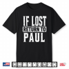 If Lost Return To Paul Couple Matching Shirt