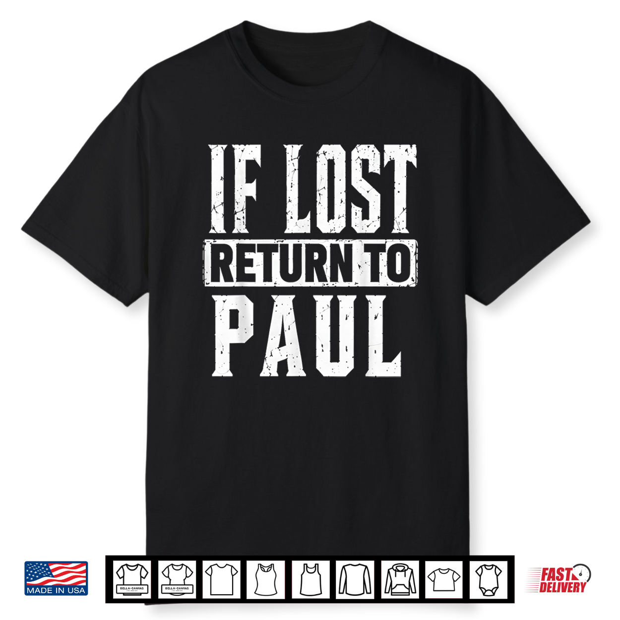 If Lost Return To Paul Couple Matching Shirt