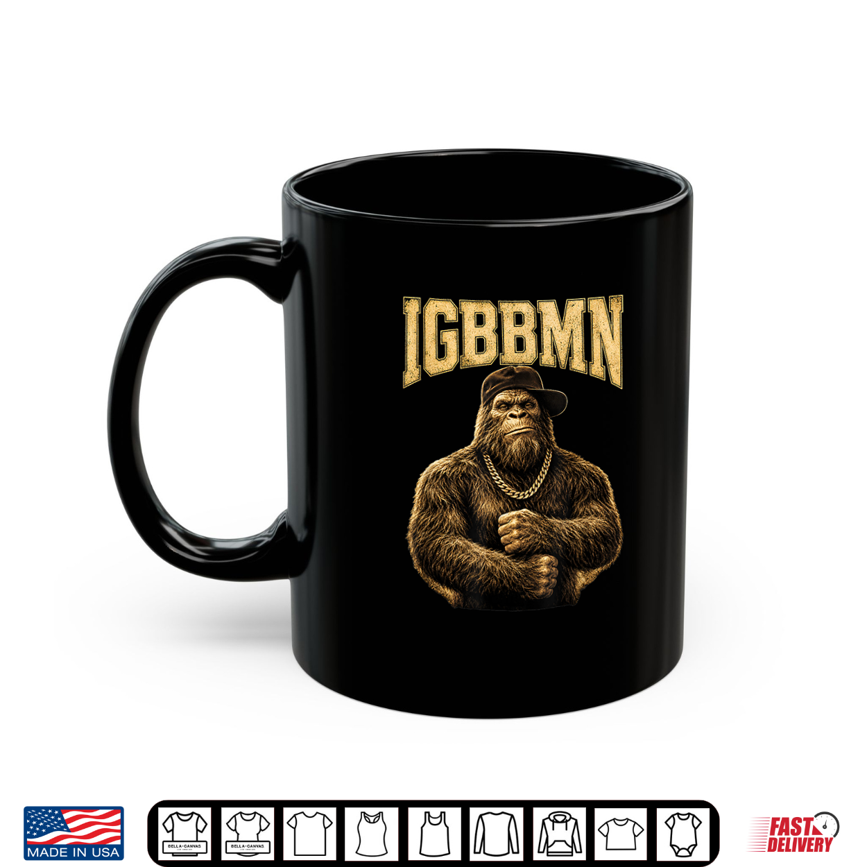 Igbbmn Its Gonna Be Bad Man Funny Bigfoot Meme Sasquatch Shirt