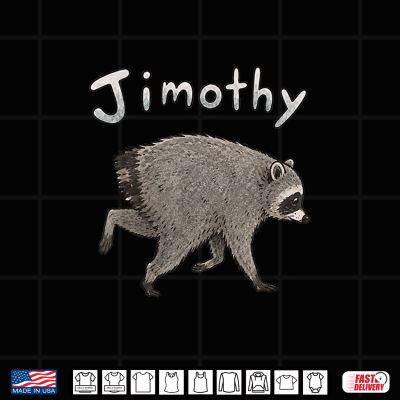 Design Jimothy Raccoon Shirt