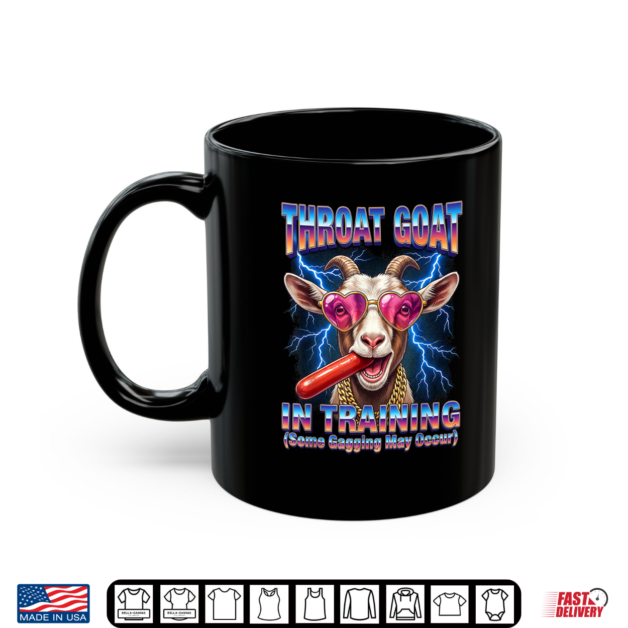 Throat Goat Ridiculous Dirty Vulgar Bachelorette Party Women Shirt