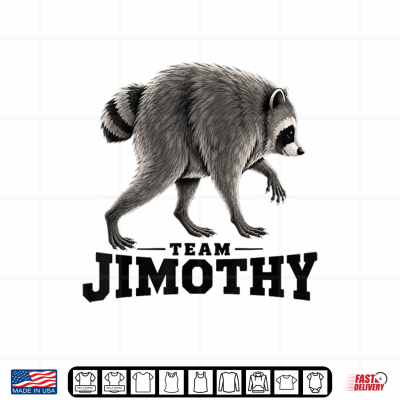 Design Team Jimothy Raccoon Shirt