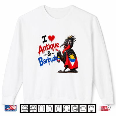 Antigua And Barbuda Flag Shirt Antigua And Barbuda Map Shirt 2 Sweatshirt Antigua and Barbuda Flag Shirt Antigua and Barbuda Map Shirt