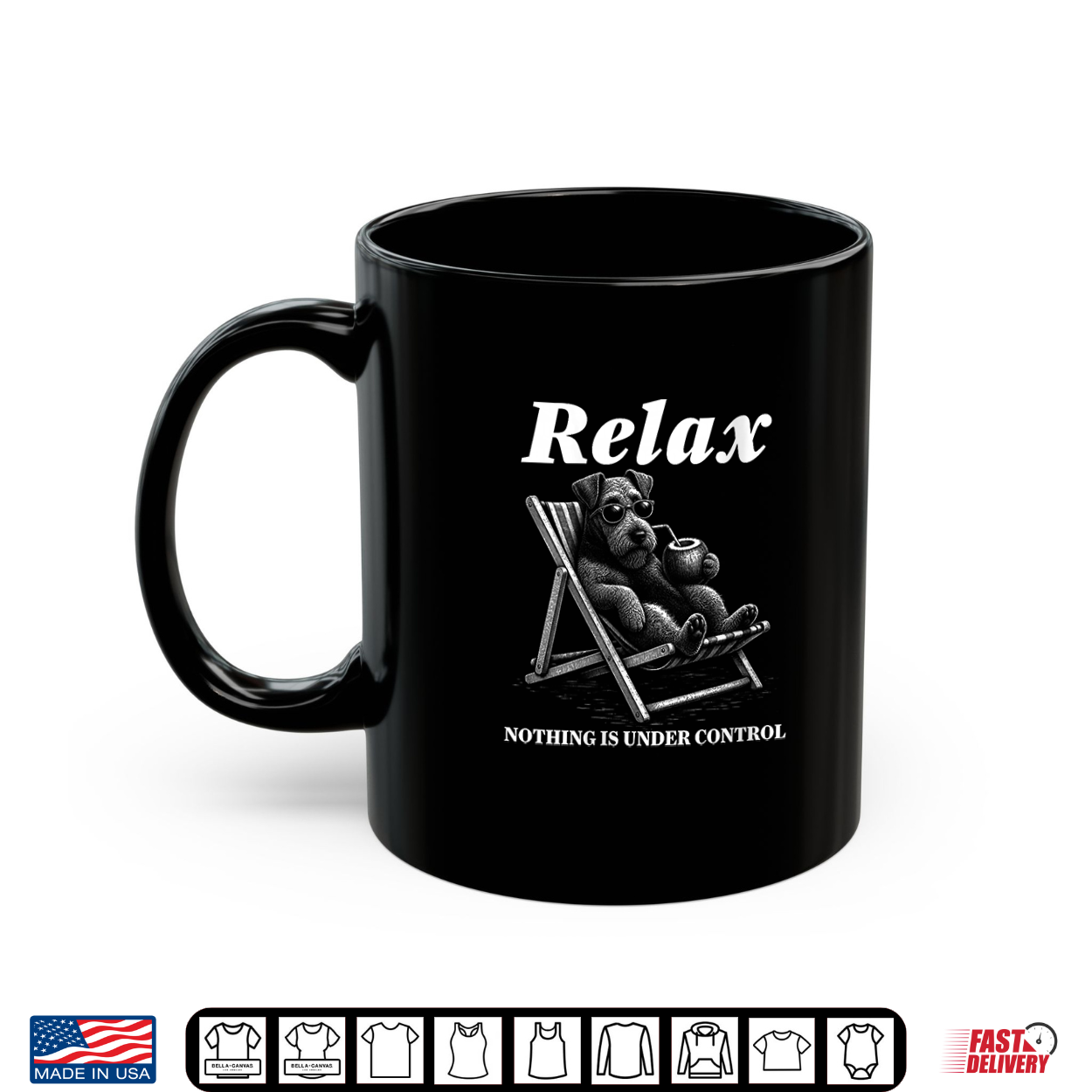 Airedale Terrier Relax Nothing Is Under Control Dog Shirt Airedale Terrier Relax Nothing Is Under Control Dog Shirt