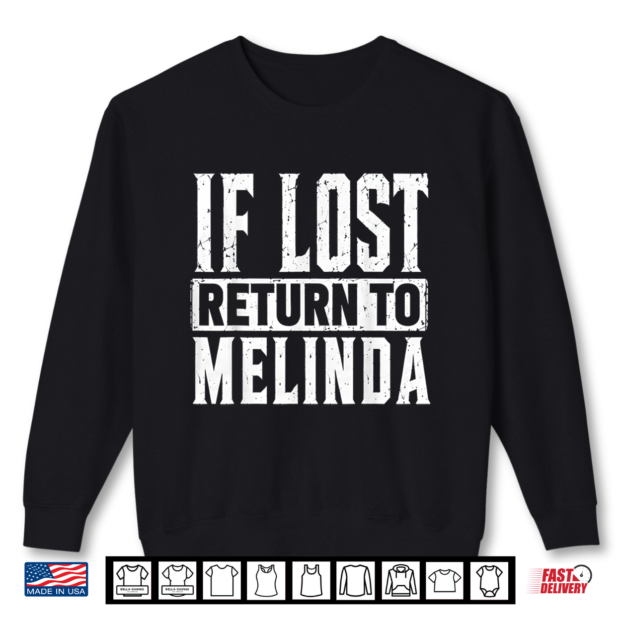 Funny If Lost Return To Melinda Couple Matching Shirt Funny If Lost Return To Melinda Couple Matching Shirt