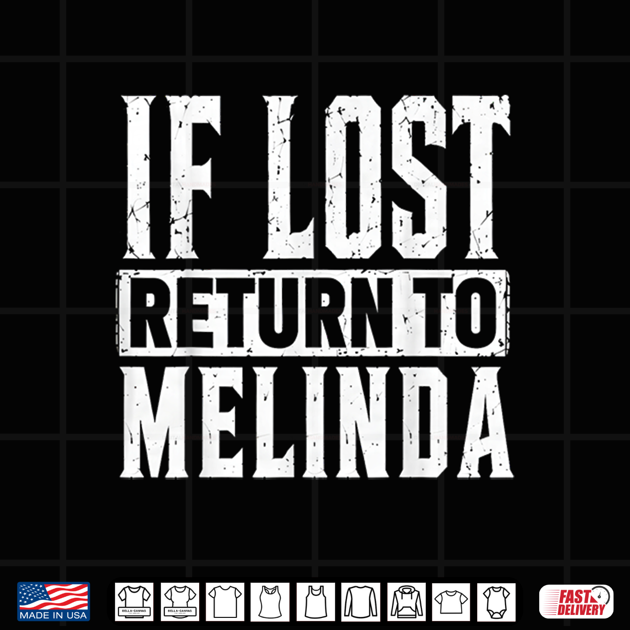 Funny If Lost Return To Melinda Couple Matching Shirt Funny If Lost Return To Melinda Couple Matching Shirt