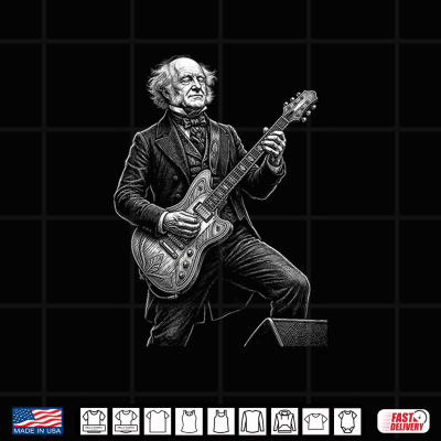 Design Martin Van Buren Guitar Shirt