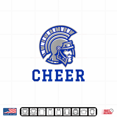 Design Olympic High School Trojans Cheer Shirt