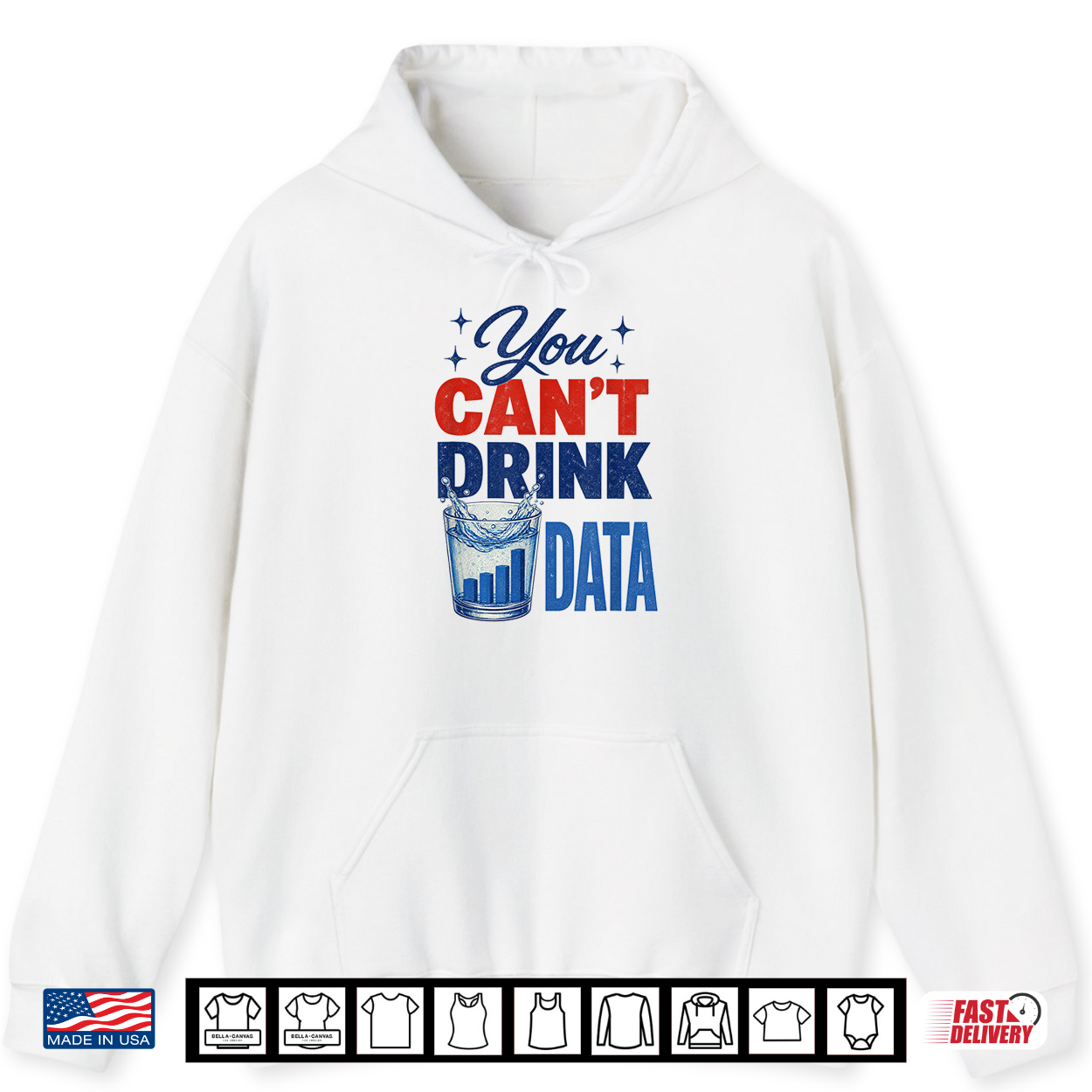 Retro You Cant Drink Data Environmental Activist Water Shirt