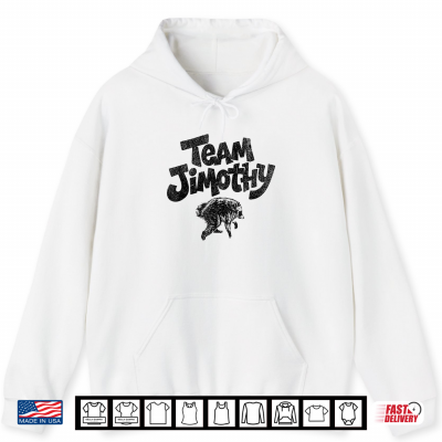 Hoodie Team JIMOTHY Viral Raccoon Shirt Funny Meme Shirt