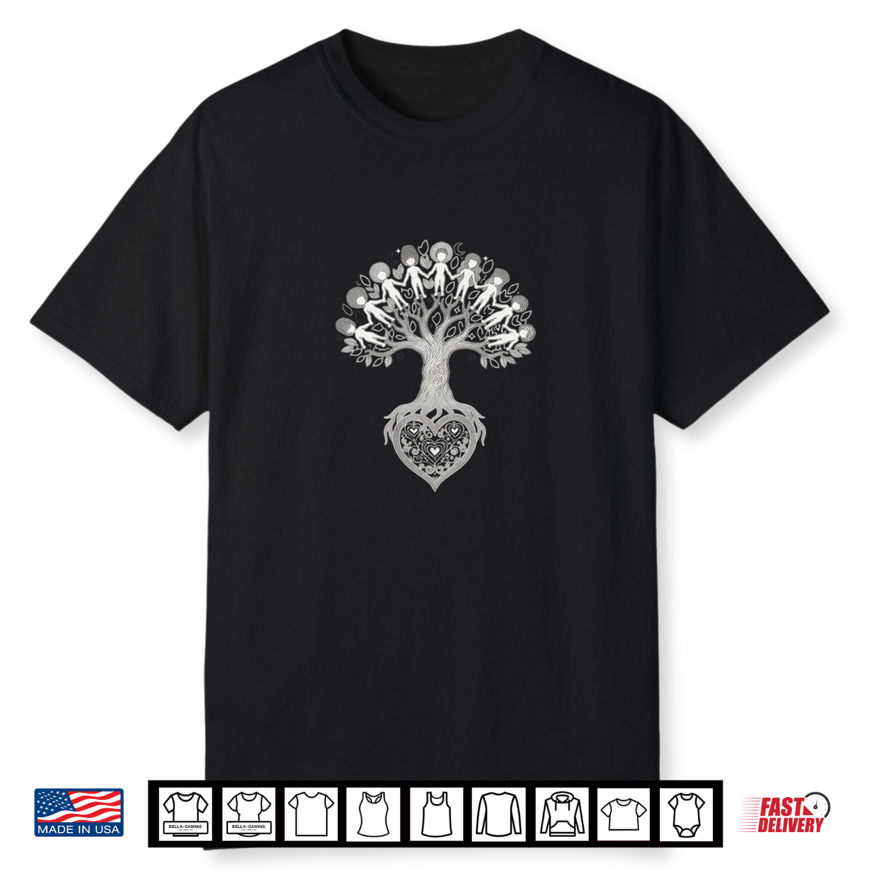 Humanity Tree Heart Shirt Humanity Tree Heart Shirt