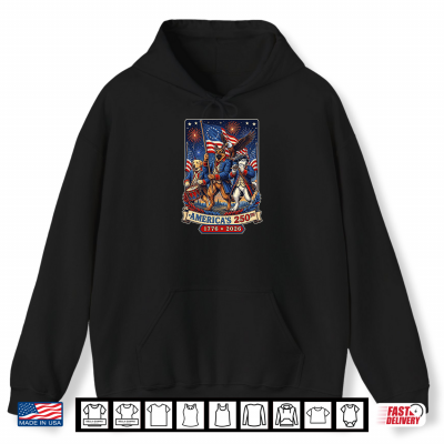 Patriotic Pets Independence Day Celebration Design 250Th Shirt 1 Hoodie Patriotic Pets Independence Day Celebration Design 250th Shirt