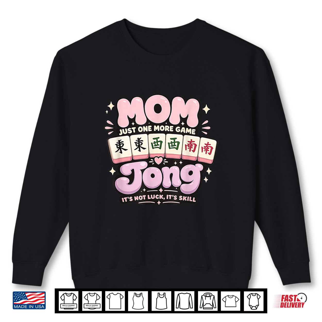 Mom Jong Mahjong Momjong Funny Mahjong Players Women Shirt
