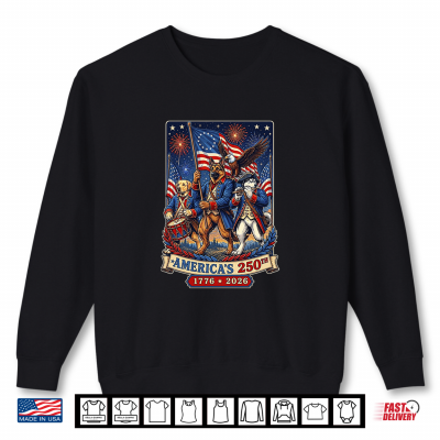 Patriotic Pets Independence Day Celebration Design 250Th Shirt 2 Sweatshirt Patriotic Pets Independence Day Celebration Design 250th Shirt