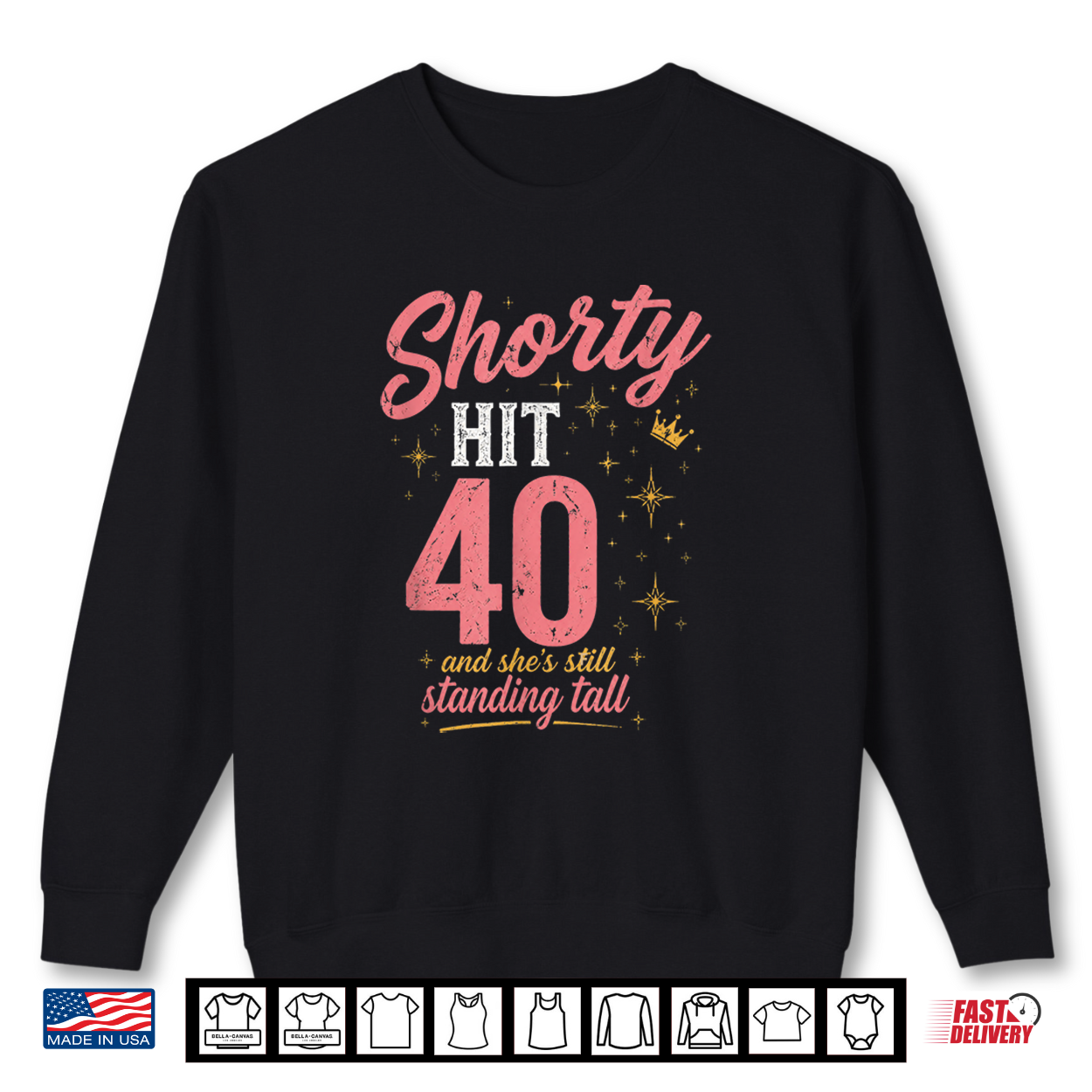 Shorty Hit 40 Birthday Celebration Shirt Shorty Hit 40 Birthday Celebration Shirt